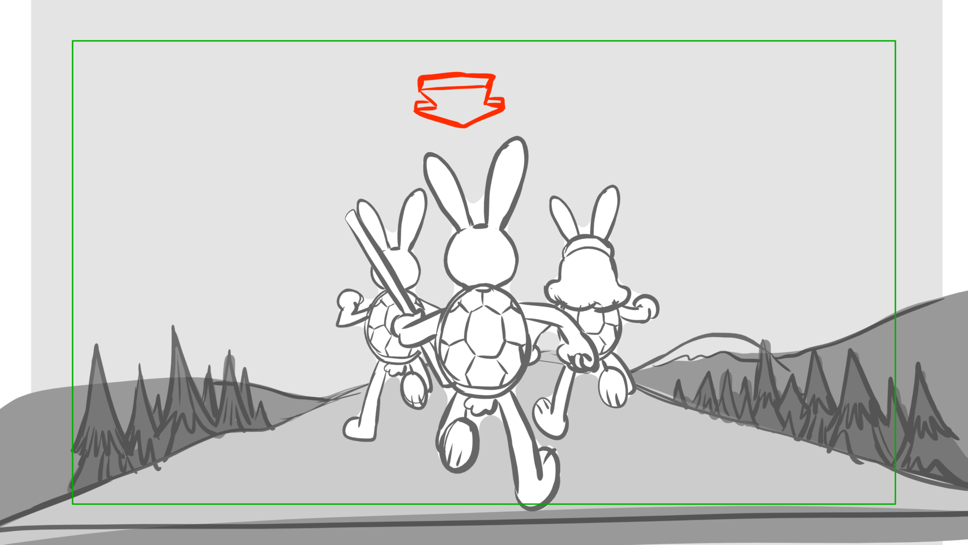 Venom Wars — Escena 9, panel 2, storyboard by Melissa Ballesteros